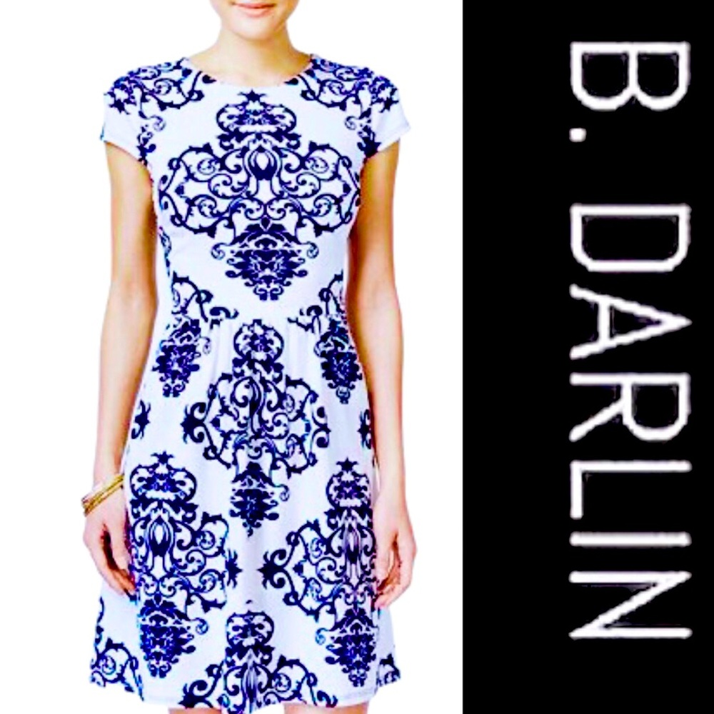 B. Darlin Fit & Flare Dress